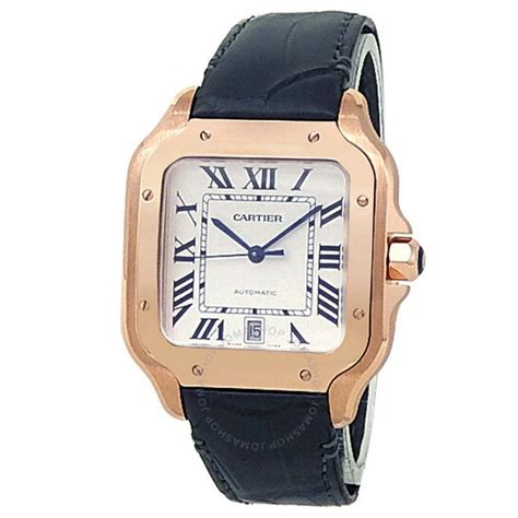 cartier watch mens santos|pre owned cartier santos.